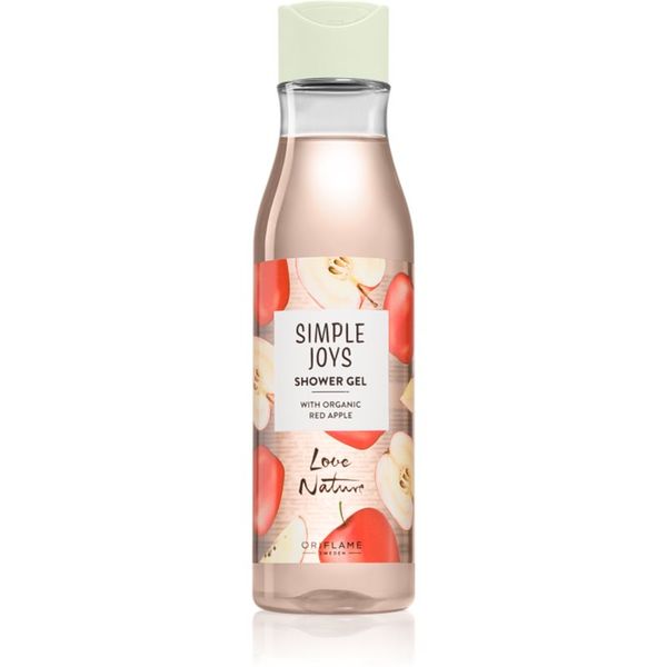 Oriflame Oriflame Love Nature Simple Joys osvežujoč gel za prhanje Organic Red Apple 250 ml