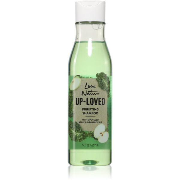 Oriflame Oriflame Love Nature Up-Loved Upcycled Apple & Organic Kale čistilni šampon za mastne lase 250 ml