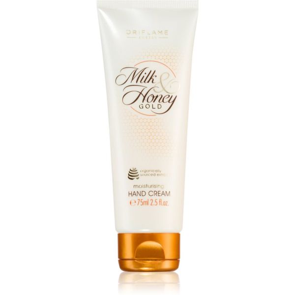 Oriflame Oriflame Milk & Honey Gold krema za roke z vlažilnim učinkom 75 ml