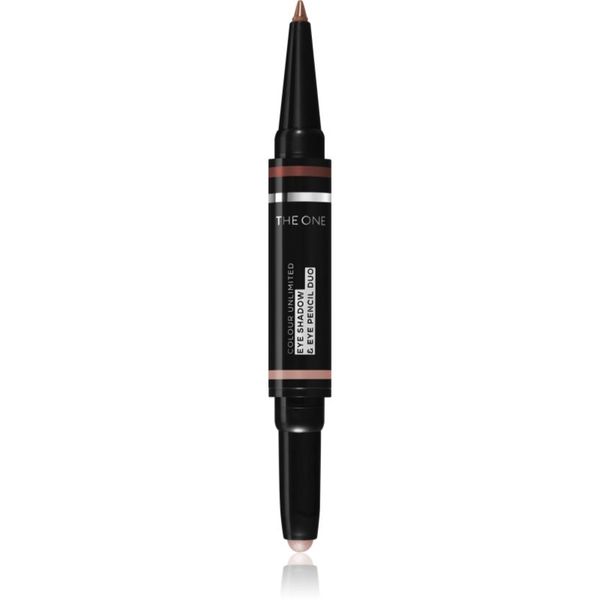Oriflame Oriflame The One Colour Unlimited senčila za oči in črtalo za oči 2 v 1 odtenek Sandy Bronze 1.2 g