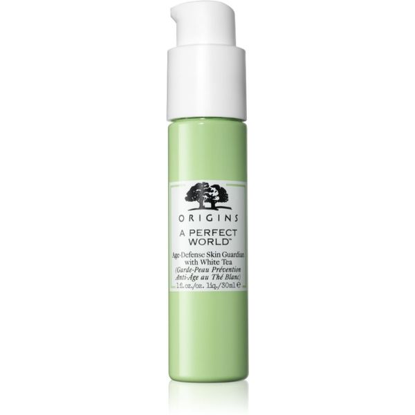 Origins Origins A Perfect World™ Age-Defense Skin Guardian With White Tea serum proti staranju kože 50 ml