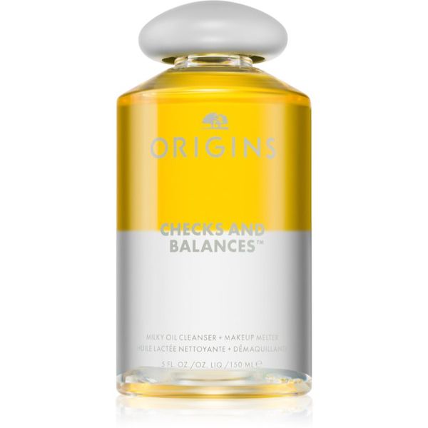 Origins Origins Checks and Balances™ Milky Oil Cleanser + Makeup Melter čistilno olje za odstranjevanje ličil 150 ml