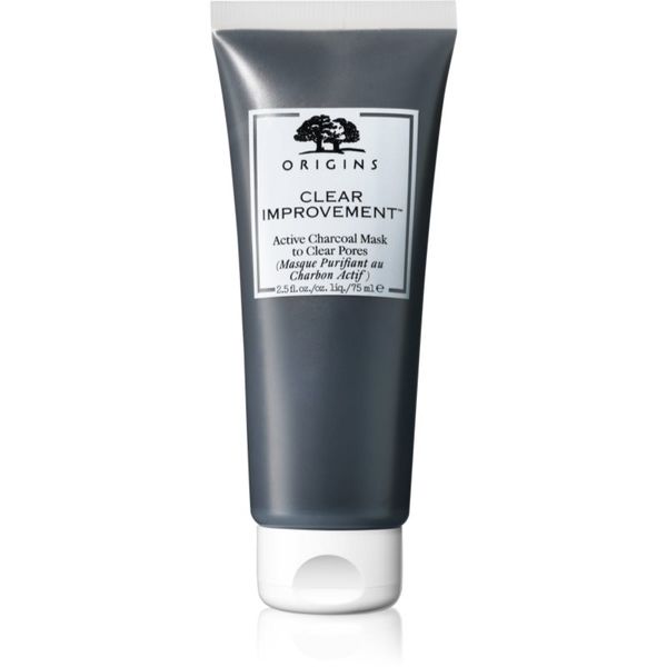 Origins Origins Clear Improvement® Active Charcoal Mask To Clear Pores čistilna maska z aktivnim ogljem 75 ml