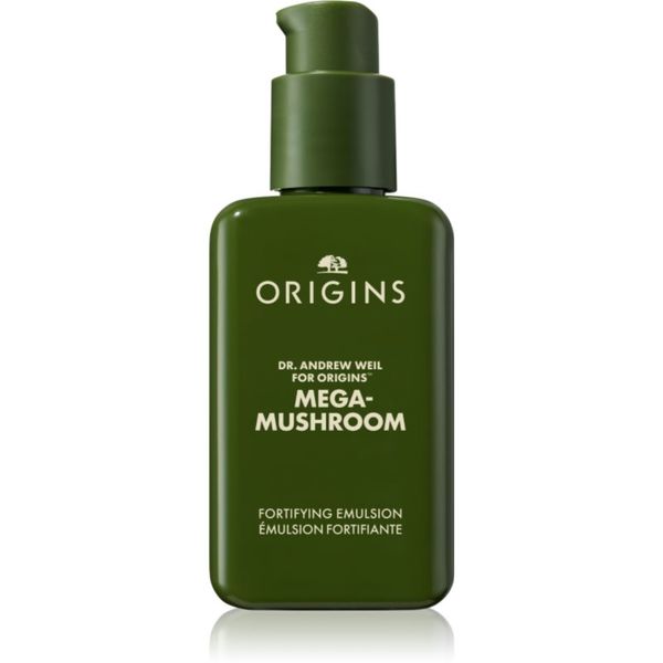 Origins Origins Dr. Andrew Weil for Origins™ Mega-Mushroom Fortifying Emulsion with Reishi and Seabuckthorn pomirjevalna in vlažilna emulzija 100 ml