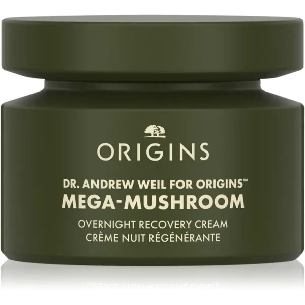 Origins Origins Dr. Andrew Weil for Origins™ Mega-Mushroom Overnight Recovery Cream pomirjevalna in vlažilna maska za noč 50 ml