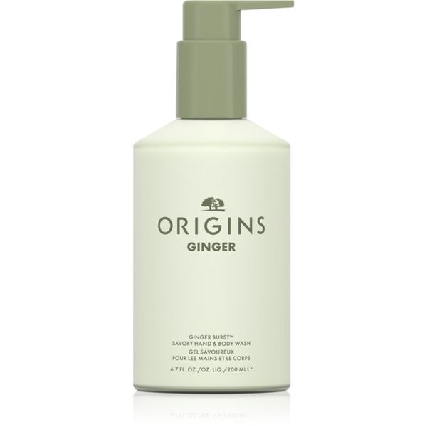 Origins Origins Ginger Burst™ Savory Hand & Body Wash gel za prhanje za roke in telo 200 ml