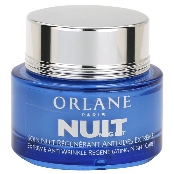 Orlane Orlane Extreme Line Reducing Re-Plimping Cream nočna regeneracijska krema proti gubam 50 ml