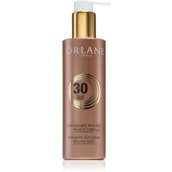 Orlane Orlane Sun Care Anti-aging Sun Cream zaščitna nega proti sončnemu sevanju proti gubam SPF 30 200 ml