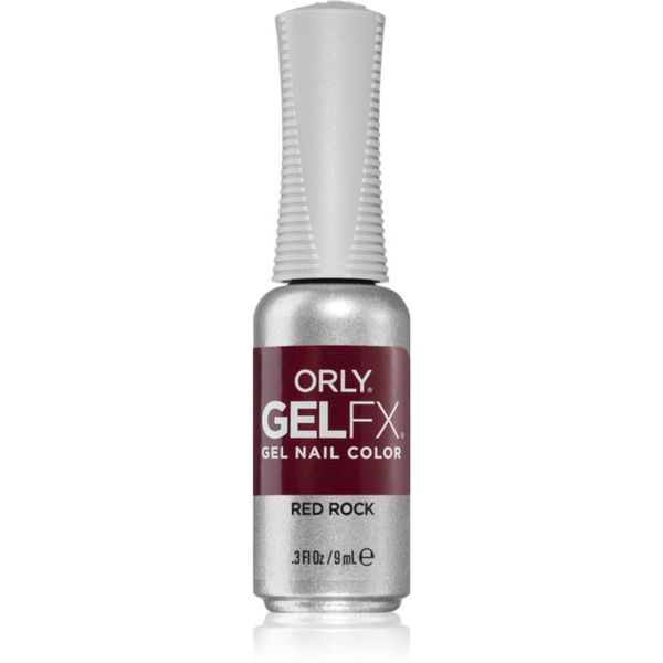 Orly Orly Gelfx Gel gel lak za nohte z uporabo UV/LED lučke odtenek Red Rock 9 ml