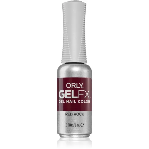 Orly Orly Gelfx Gel gel lak za nohte z uporabo UV/LED lučke odtenek Red Rock 9 ml