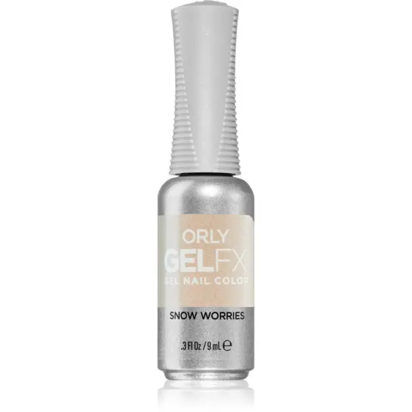 Orly Orly Gelfx Gel gel lak za nohte z uporabo UV/LED lučke odtenek Snow Worries 9 ml