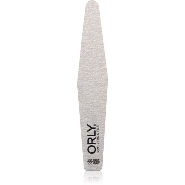 Orly Orly Pro Zebra klasična pilica za nohte z dvema grobostma 100/180 1 kos