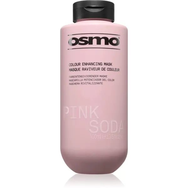 Osmo Osmo Pink Soda Colour Enhancing Mask nežna hranilna maska brez permanentnih barvnih pigmentov roza 400 ml