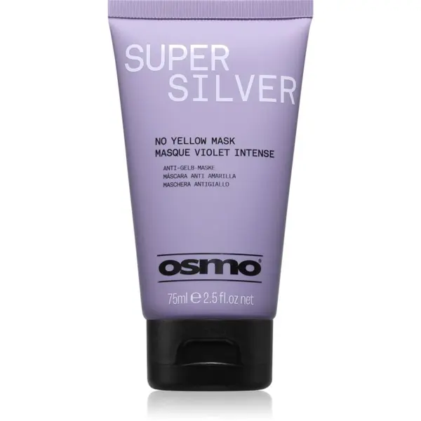 Osmo Osmo Super Silver No Yellow Mak intenzivna vlažilna maska za nevtralizacijo rumenih odtenkov 75 ml