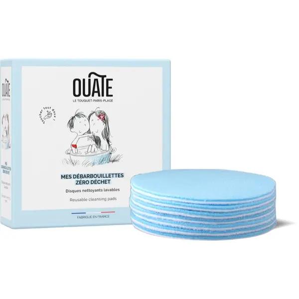 OUATE OUATE Reusable Cleansing Pads blazinice za odstranjevanje ličil za otroke 7 kos