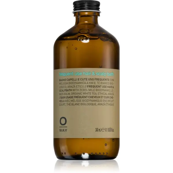 Oway Oway dailyAct Hair & Scalp Bath nežni šampon za vsakodnevno uporabo za lase in lasišče 240 ml
