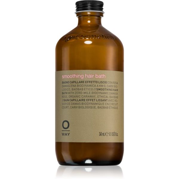 Oway Oway Smooth+ Hair Bath gladilna nega za suhe in neobvladljive lase 240 ml