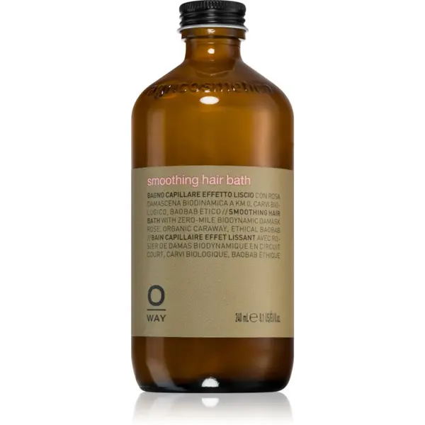 Oway Oway Smooth+ Hair Bath šampon za glajenje las z suhe lase 240 ml