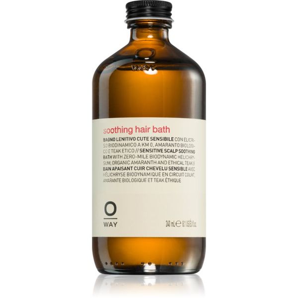Oway Oway soothing pomirjajoča kopel za občutljivo lasišče 240 ml