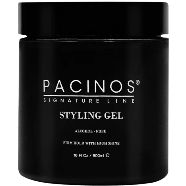 Pacinos Pacinos Siganture Line Styling Gel gel za lase sijajen za moške 500 ml