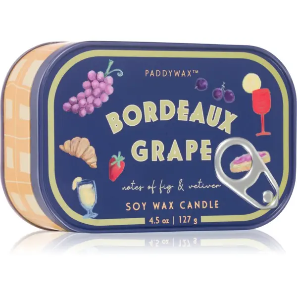 Paddywax Paddywax Bistro Bordeaux Grape dišeča sveča 127 g