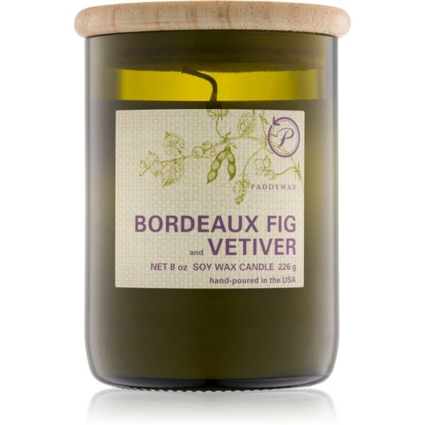 Paddywax Paddywax Eco Green Bordeaux Fig & Vetiver dišeča sveča 226 g