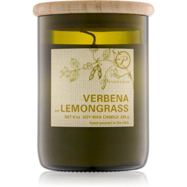 Paddywax Paddywax Eco Green Verbena & Lemongrass dišeča sveča 226 g