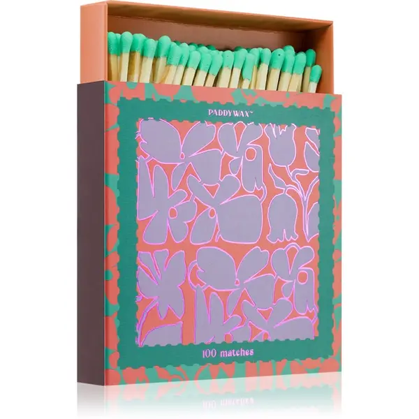 Paddywax Paddywax Jumbo Boxed Abstract Floral vžigalice 1 kos