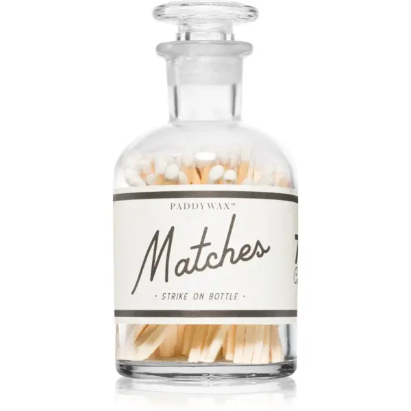 Paddywax Paddywax Matches White Glass vžigalice 75 kos