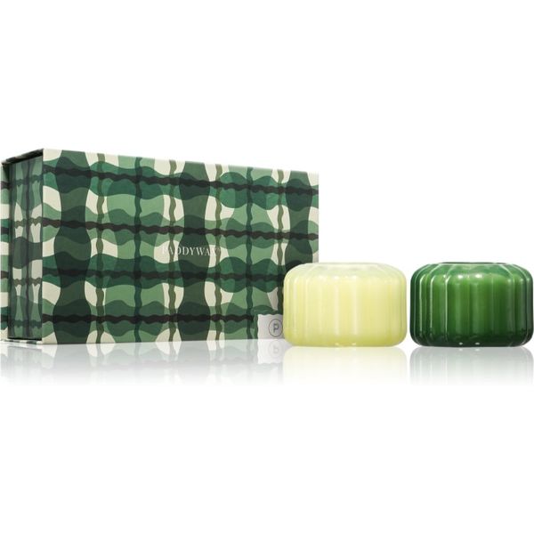Paddywax Paddywax Ripple Secret Garden + Wild Fig & Cedar darilni set