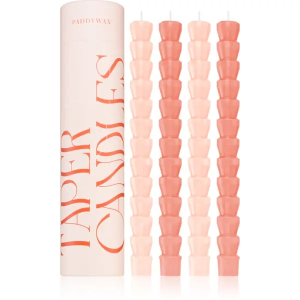 Paddywax Paddywax Taper Pink & Blush sveča 4x24.89 cm
