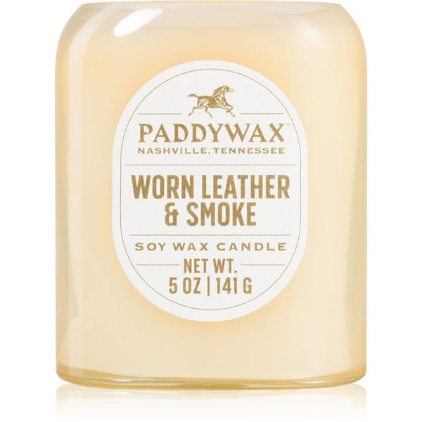 Paddywax Paddywax Vista Worn Leather & Smoke dišeča sveča 142 g