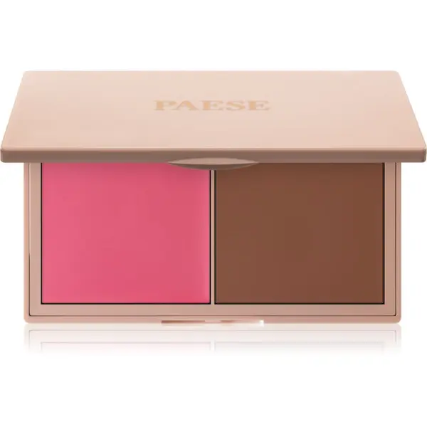 Paese Paese Kiss My Cheeks Face Contouring Palette Cold paleta za konture obraza odtenek 02 Cold 15 g