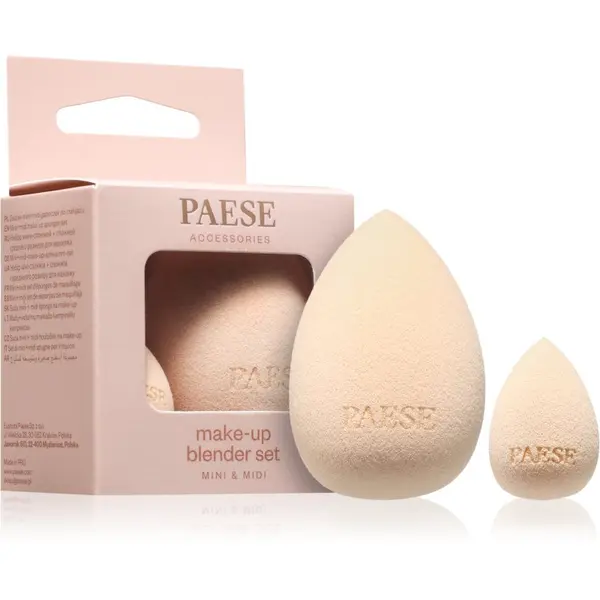 Paese Paese Make Up Blender Set gobica za puder 2 kos