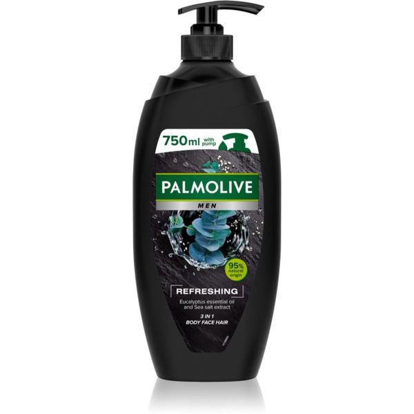 Palmolive Palmolive Men Refreshing gel za prhanje za moške 3v1 750 ml