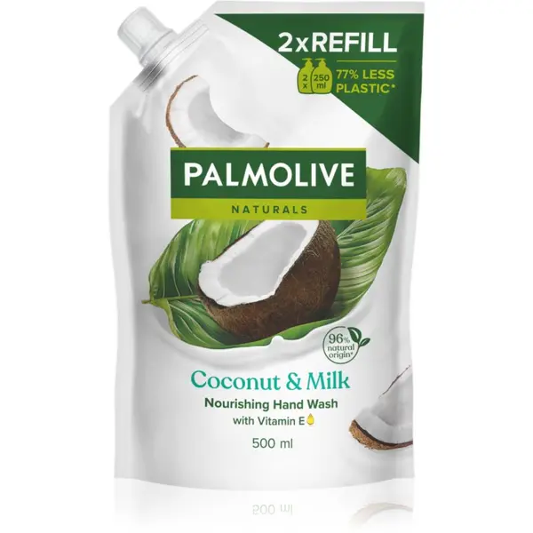 Palmolive Palmolive Naturals Coconut & Milk tekoče milo za roke nadomestno polnilo 500 ml