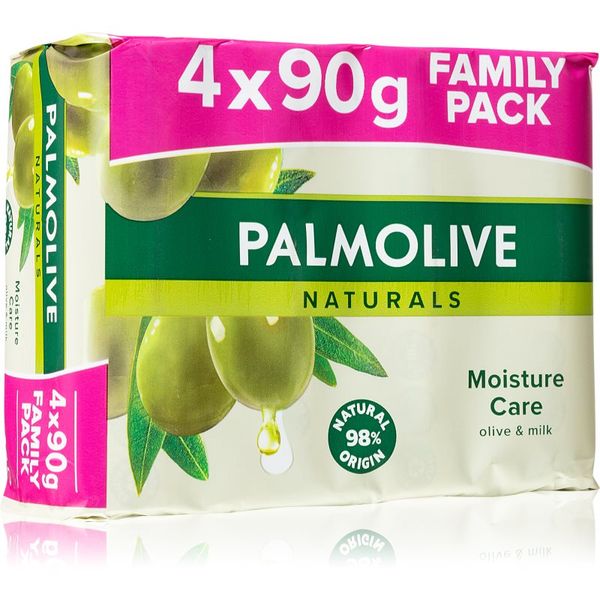 Palmolive Palmolive Naturals Milk & Olive trdo milo 4x90 g