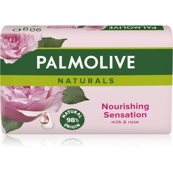 Palmolive Palmolive Naturals Milk & Rose trdo milo z vonjem vrtnic 90 g