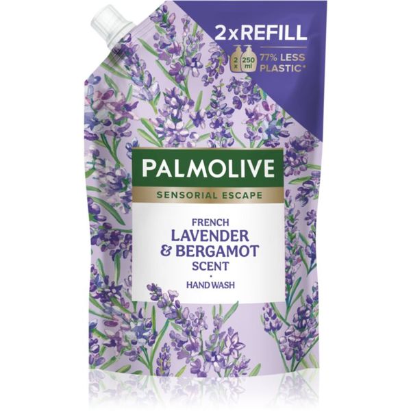 Palmolive Palmolive Sensorial Escape French Lavender & Bergamot tekoče milo za roke nadomestno polnilo 500 ml