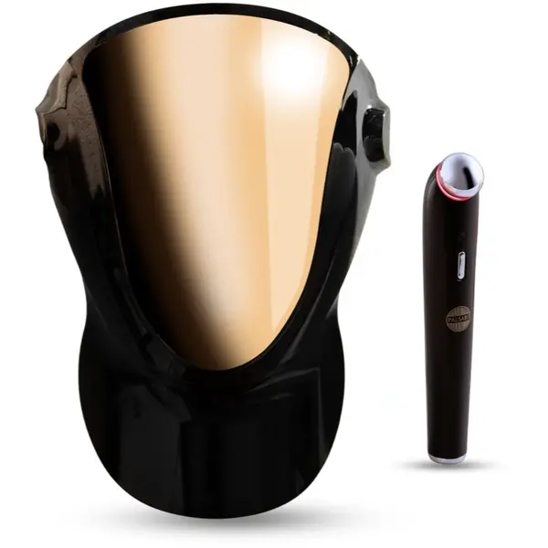 PALSAR7 PALSAR7 Exclusive Set Professional LED Mask & Galvanic Iron set po znižani ceni Black/Gold