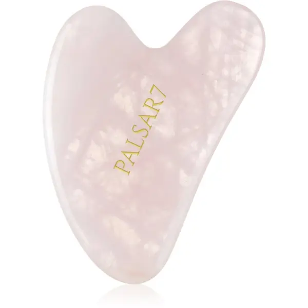 PALSAR7 PALSAR7 Guasha Rose Quartz pripomoček za masažo Guasha iz roževca 1 kos