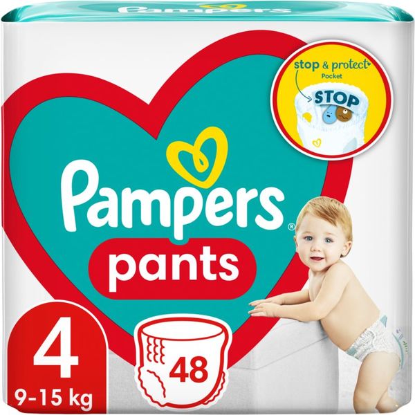 Pampers Pampers Active Baby Pants Size 4 hlačne plenice za enkratno uporabo 9-16 kg 48 kos