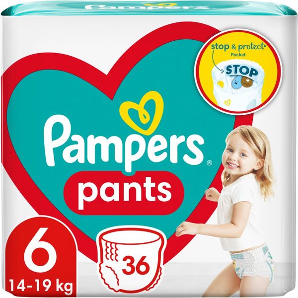 Pampers Pampers Baby Pants Size 6 hlačne plenice za enkratno uporabo 14-19 kg 36 kos