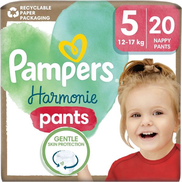 Pampers Pampers Harmonie Pants Size 5 hlačne plenice 12-17 kg 20 kos