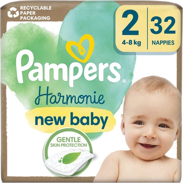 Pampers Pampers Harmonie Size 2 plenice za enkratno uporabo 4-8 kg 32 kos