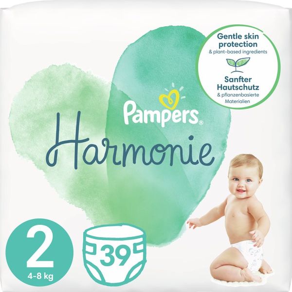 Pampers Pampers Harmonie Size 2 plenice za enkratno uporabo 4 – 8 kg 39 kos