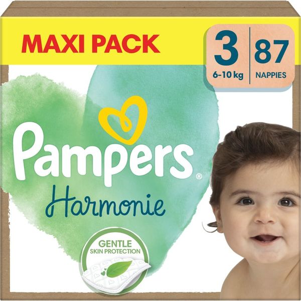 Pampers Pampers Harmonie Size 3 plenice za enkratno uporabo 6-10 kg 87 kos