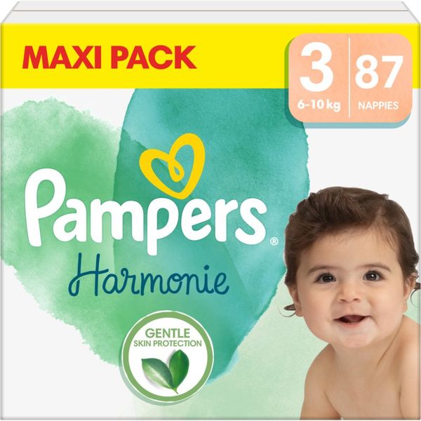 Pampers Pampers Harmonie Size 3 plenice za enkratno uporabo 6-10 kg 87 kos