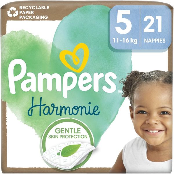 Pampers Pampers Harmonie Size 5 plenice za enkratno uporabo 11-16 kg 21 kos