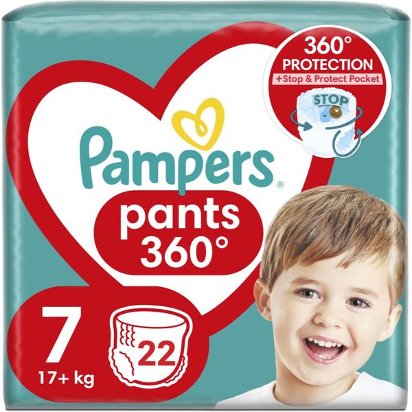 Pampers Pampers Pants Size 7 hlačne plenice za enkratno uporabo 17+ kg 22 kos